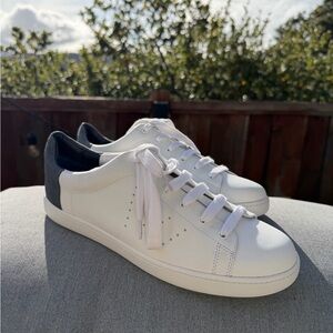 Vince White and Black Women's Sneakers, Size US 9,5